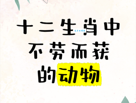 一无所获是什么生肖 十二生肖中谁最容易空手而归