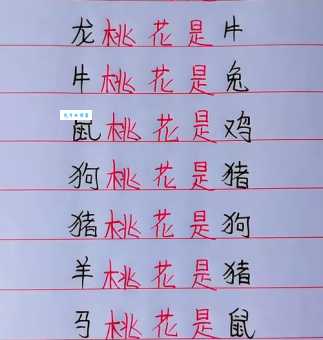 桃花流水打一个生肖的答案，原来这么简单！