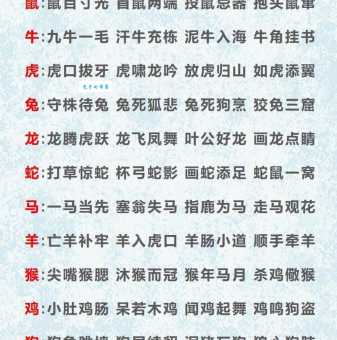 画蛇添足是什么生肖？成语典故背后隐藏的生肖！