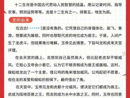 名扬四海是什么生肖?这个典故和神话有关联