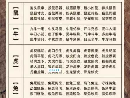 老态龙钟开正确答案生肖的秘密！看完这个你就明白了！