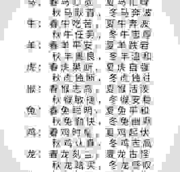 瞬息万变是什么生肖动物？生肖的命运分析与走向！