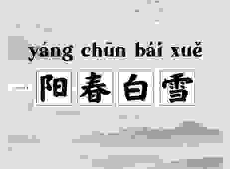 阳春白雪打一生肖到底指什么？3秒钟帮你猜对！