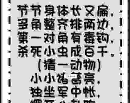 猜灯谜灭顶之灾打一正确生肖的答案，猜对的都是高手！