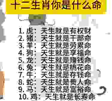 生不逢时是什么生肖？这些生肖的坎坷人生让人心疼