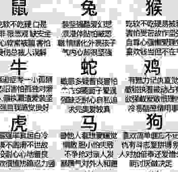 明争暗斗的生肖都在这儿，千万别惹他们！