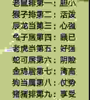 嵬然不动是什么生肖？这些特点你一定要了解