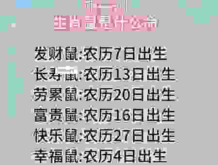 测测你是不是久旱逢甘雨的那个生肖，好运来袭！